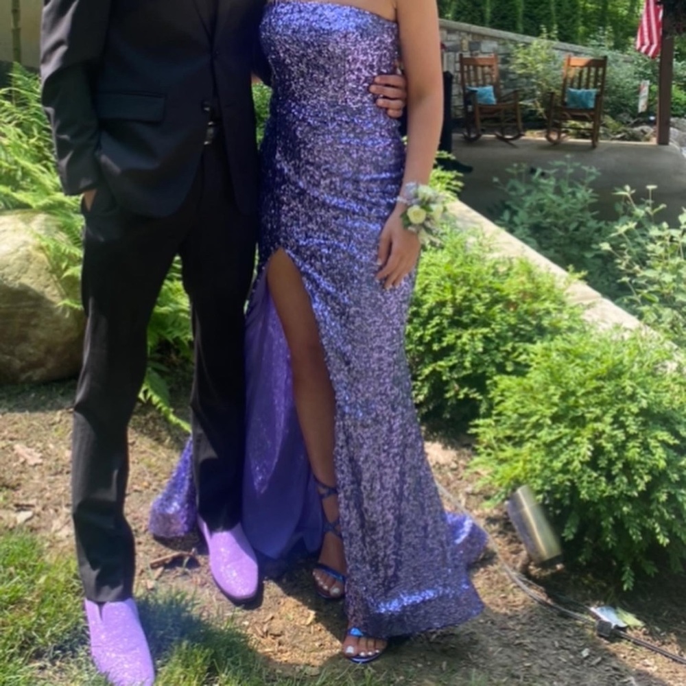 Portia and Scarlett strapless prom dress